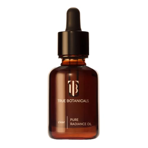 True Botanicals Clear Pure Radiance Oil | Oily Skin Types | Anti-Aging Face Oil for Acne Prone Skin | Treats Fine Lines & Wrinkles | Dermatologist Tested, All Natural, Vegan | 1 fl oz | 30 ml