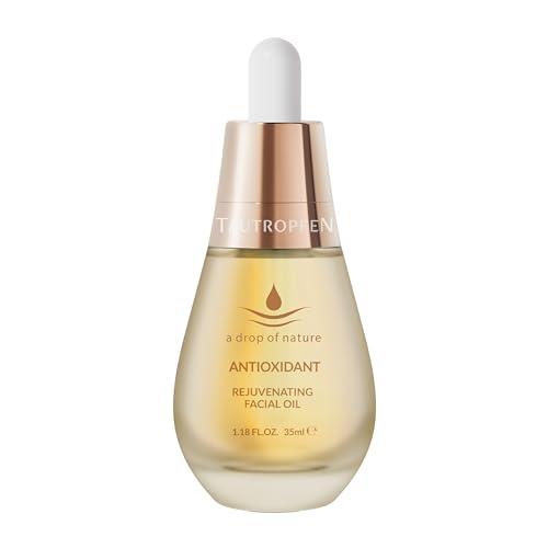 Tautropfen Natural Cosmetics Regenerating Facial Care Oil, Light Texture Quickly Absorbed with Organic Cold Pressed Amaranth Oil & Coenzyme Q10, Anti-Aging Facial Oil for All Skin Types 35 ml