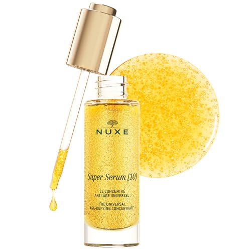 NUXE Super Serum, Universal Age-Defying Concentrate with Hyaluronic Acid and Botanical Oils, Anti-Aging Facial Serum