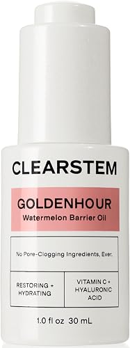 CLEARSTEM GOLDENHOUR Hydrating Facial Oil - Plumping Face Oil for Wome — Our recommended configuration for best results